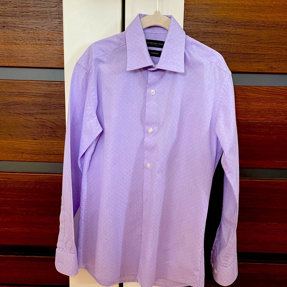 Mark New York boys suit shirt size 8 skinny fit